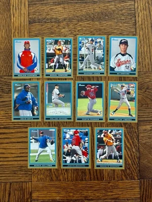 Lote de oro Bowman 2009 clásico mundial de béisbol - Arolidis Chapman/Chipper Jones Foto 1 de 4