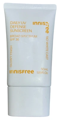 Innisfree Daily UV Defense Sunscreen Broad SPF 36, 50ml/1.69 fl oz, Exp 7/26 - Image 1 of 2