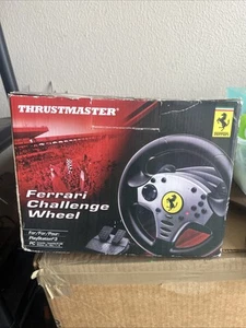 Thrustmaster Challenge Ferrari Racing Wheel And Pedal For PS3 Playstation 3 & PC - Picture 1 of 4