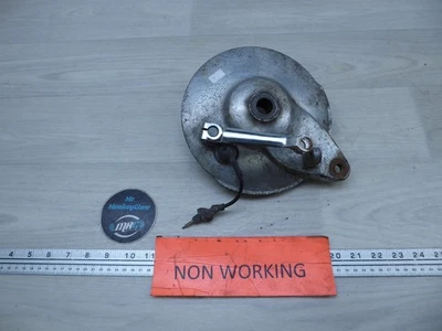 Yamaha XS650 1975 Y13136. placa freno trasero buje tambor Foto 1 de 4