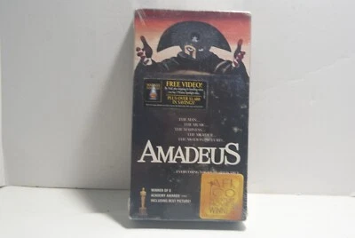 "Amadeus" (1984) Sealed And New Drama/History VHS 1997 W/ Watermarks - Image 1 of 3