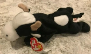 RARO Ty Beanie Baby Daisy the Cow Pellets PVC Retirado Original - Imagen 1 de 10