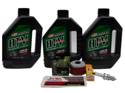 Kit de cambio de aceite filtro de aceite Honda TRX300 FourTrax 300 bujía NGK TRX300FW TRX Foto 1 de 4