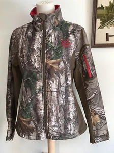 Realtree Xtra Womens Camo Jacket Full Zip Mid Weight Coat Size M 38-40 - Picture 1 of 23