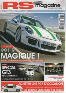 RS MAGAZINE 181 PORSCHE 996 GT3 996 GT3 RS 997 GT3 997 GT3 RS 991 GT3 991 GT3 RS - Imagen 1 de 3