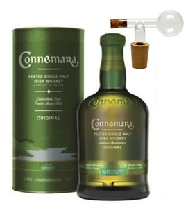 Connemara peated irischer Single Malt Whiskey Whisky + 1 Glaskugelportionierer - Bild 1 von 3