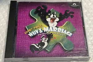 Looney Tunes - Wuv & Marriage Animated Jigsaws PC 1998 SouthPeak Interactive CD - Picture 1 of 3