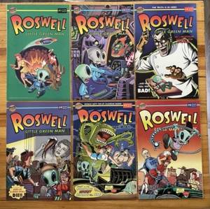 ROSWELL Little Green Man BONGO Comics #1-6 Complete Set NM/Unread - Picture 1 of 8