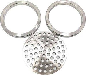 6" Tri Clamp Stacking Filter Plate Ring Kit, 6mm Pore Stainless Steel 304 - Picture 1 of 5