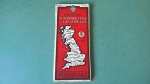 Vintage Bartholomews automobile map of York & Darlinton Quarter-inch. - Picture 1 of 5