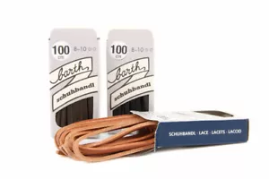 BARTH Leder Schuhbandl Lederschnürsenkel Schnürsenkel Schuhsenkel z2260 - Bild 1 von 9
