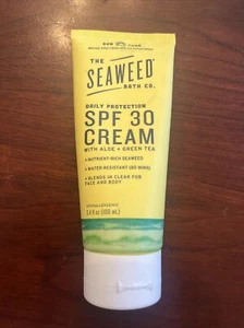 Daily Protection SPF 30 Cream 3.4 Oz By Sea Weed Bath Company - Picture 1 of 3