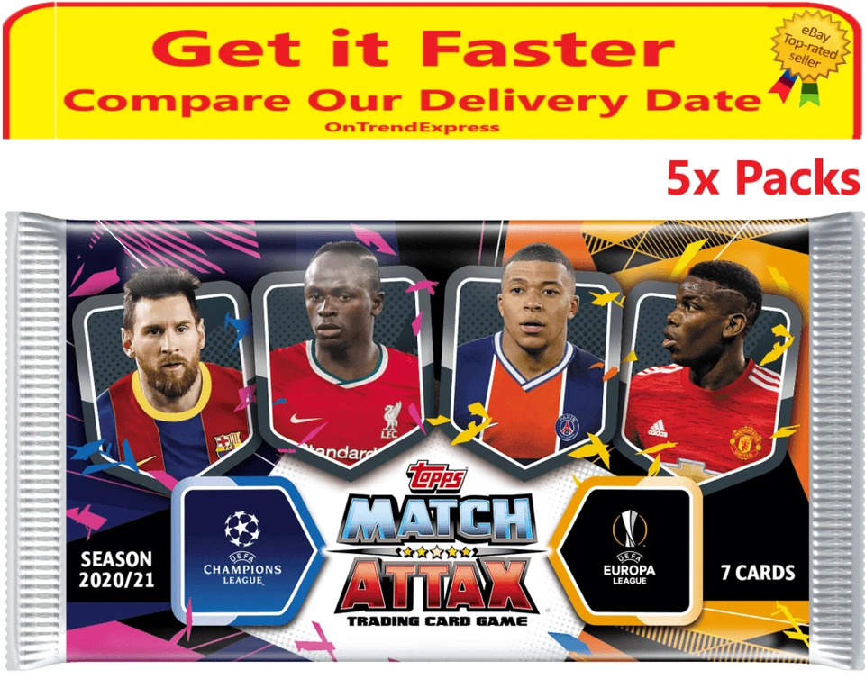 2020 / 21 Match Attax UEFA Champions League Soccer Trading Card