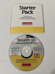 diamond stealth 3d accelerated 2 CD Rom Windows 95, NT 3.51 - Picture 1 of 5