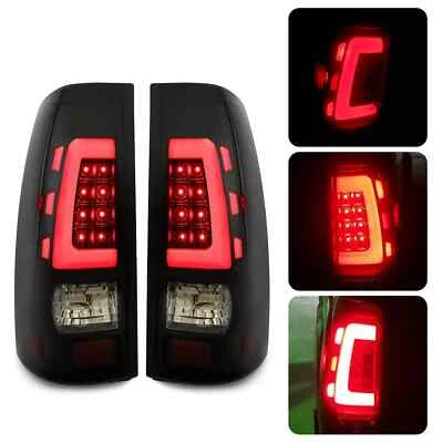 Luces traseras LED para 99-06 Chevy Silverado 99-02 GMC Sierra (G35BDE) Foto 1 de 3