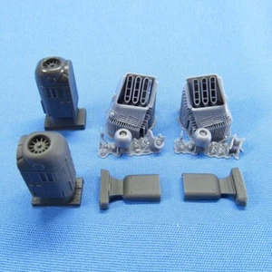 AH-64E Apache Engines (Resin 3D-Printed) 1:48 for Hasegawa Model Kits Helicopter - Bild 1 von 9