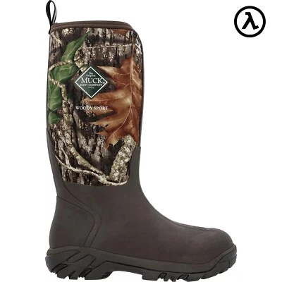 MUCK MEN'S MOSSY OAK® BREAK-UP COUNTRY™ WOODY SPORT TALL BOOTS WDSMOBU - NEW - Image 1 of 4
