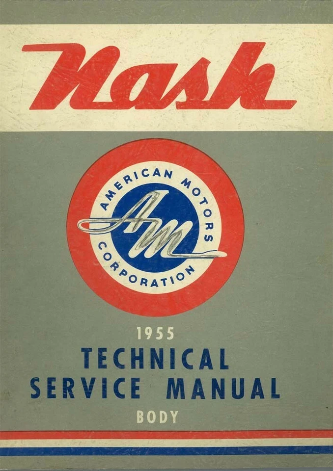 1955 Nash Body Shop Service Repair Manual Book Guide OEM Trim Panels Foto 1 de 1