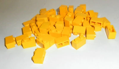 LEGO 50 x Basisstein gelb 1x2 yellow basic brick 3004 300424 4613966 - Bild 1 von 4