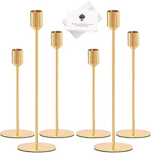 Kerzenständer GoldHochzeit Kerze StandDekorativer Vintage KerzenhalterElegant... - Bild 1 von 7