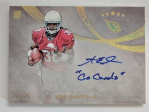 ANDRE ELLINGTON 2013 Topps Five Star Futures Quotable Rookie Auto #D 4/25 RC - Picture 1 of 2