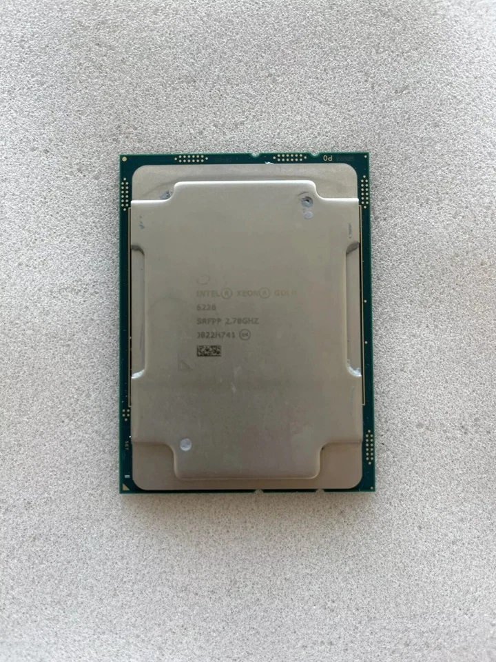 Intel Xeon Gold 6226 2,70 GHz 12-Core CPU SRFPP LGA 3647 125W 19,25MB - Bild 1 von 1