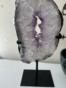 Amethyst Portal Crystal On Metal Stand SALE ‼️‼️ - Picture 1 of 6