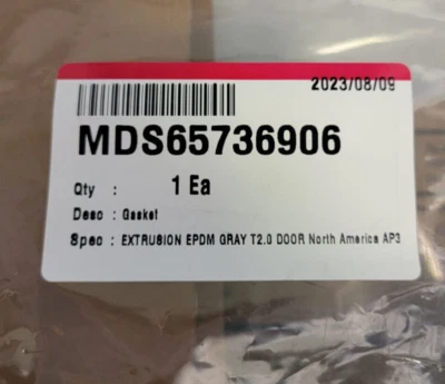 BRAND NEW OEM LG Washer Door Boot MDS65736906 (OEM27552154 PS12725309) - Изображение 1 из 2