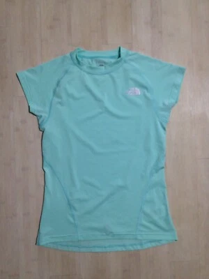 The NORTH FACE Womens S High Neck Activewear Running Fitted Mint Top - Image 1 of 4