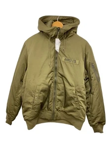 AVIREX MILITALY ARMY Flight Jacket Polyester khaki Plain - Picture 1 of 5