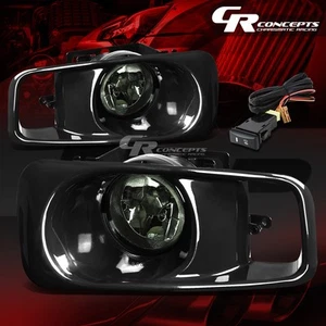 LUCES ANTINIEBLA DE PERFORACIÓN DE LENTE AHUMADA CON INTERRUPTOR + CABLE LH + RH PARA HONDA CIVIC 99-00 EJ/EK/EM - Imagen 1 de 5