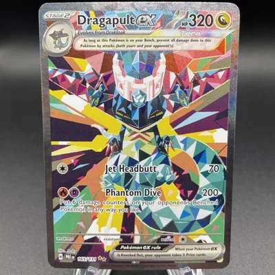 Dragapult EX Pokemon SV Prismatic Evolutions Holo 165/131 NM - Image 1 of 2