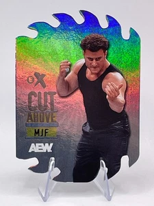 MJF 2025 Skybox Metal Universe AEW A Cut Above Die Cut SP #1 Case Hit - Picture 1 of 2