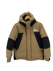First Down Jacket FREAKS STORE Bespoke Panel Short S Beige Black 213-3505 Used - Picture 1 of 5