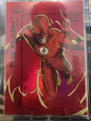 The Flash Wally West- Red PMG (86 Out of 100) - 2025 Batman Metal - Image 1 of 2