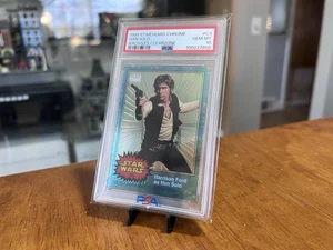 PSA 10 Star Wars Han Solo Clearzone #C3 1999 Chrome Archives RARE Harrison Ford - Picture 1 of 3