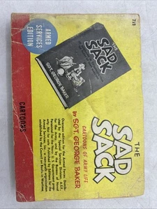 The Sad Sack Comic Booklet George Baker Armed Services Edition Cartoons - Picture 1 of 23