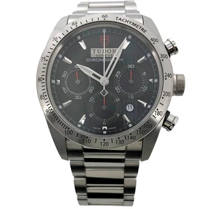 RELOJ TUDOR FASTRIDER 42000 AUTOMÁTICO CRONÓGRAFO FECHA ESFERA NEGRA SS HOMBRE F/S - Imagen 1 de 13