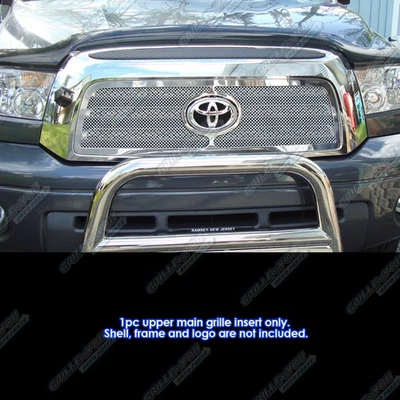 Fits 2007-2009 Toyota Tundra Stainless Steel Mesh Grille Insert - Image 1 of 4