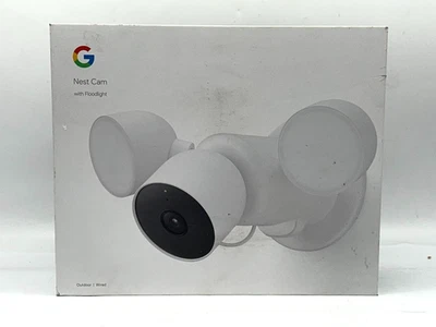 Google - Nest Cam Wireless Outdoor Security Camera with Floodlight FOR PARTS ONL - Image 1 of 4