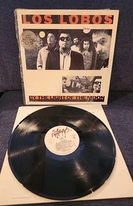 Los Lobos-By the Light of the Moon Vinyl LP Slash Records #1-25523 E/NM  - Picture 1 of 6