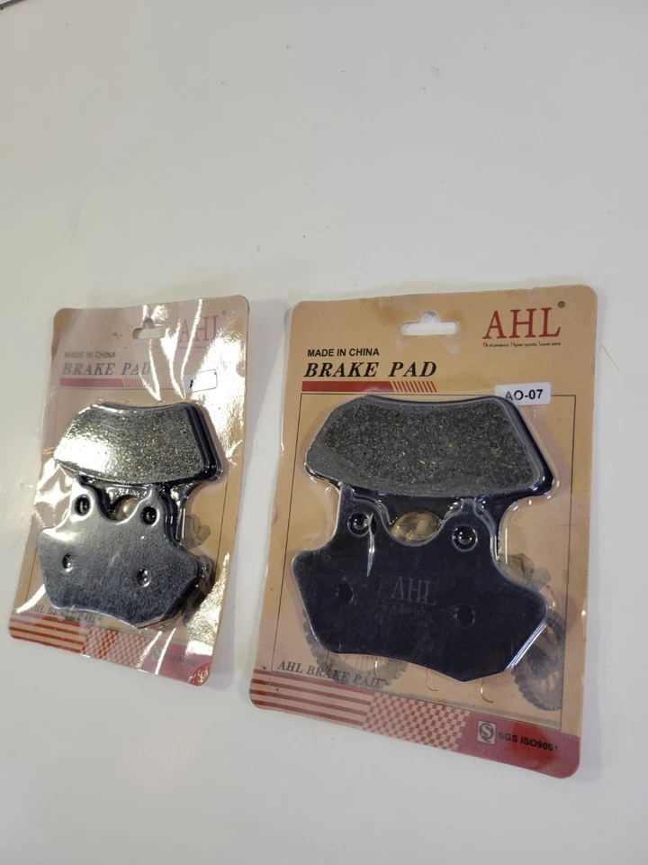Vintage Pair Of Motorcycle AHL Brake Pads AO-07 NOS - Image 1 of 4