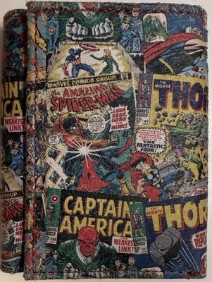 BRAND NEW MARVEL COMICS TRIFOLD WALLET SPIDERMAN IRON MAN CAPTAIN AMERICA THOR - Image 1 of 4