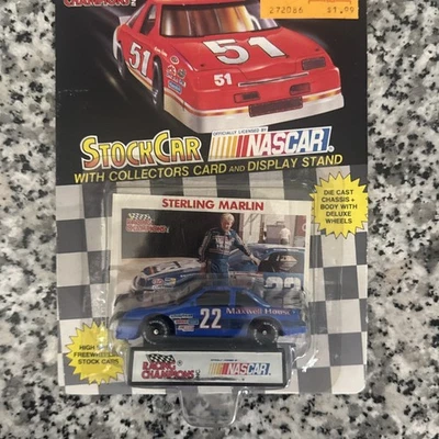 1991 Racing Champions Sterling Marlin #22 Maxwell House carro fundido Nascar 1:64 - Imagem 1 de 4