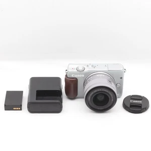 【EXC+++++】Canon EOS M10 18.0MP Digital Camera Gray EF-M 15-45mm kit From Japan - Picture 1 of 17