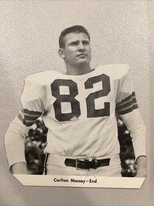 Carlton Massey Clevelsnd Browns Ende Vintage getrimmtes Foto - Bild 1 von 10
