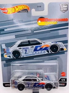 Hot Wheels Premium 2022 Car Culture 1994 AMG-Mercedes C-Class DTM Car Silver NEW - Picture 1 of 10