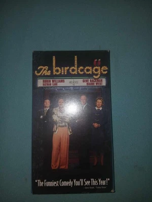 The Birdcage VHS 1996 Robin Williams  - Image 1 of 3