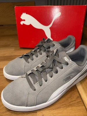 Puma Sneaker Turnschuhe Smash L Gr.42,5 , grau Gebrauchter Zustand - Bild 1 von 4