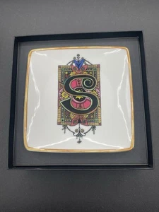 Versace Rosenthal - Letras navideñas - S - Cuenco cuadrado cm 12 x 12 - Imagen 1 de 5